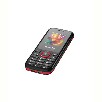 Мобiльний телефон Sigma mobile X-style 171 Mini Dual Sim Black/Red
