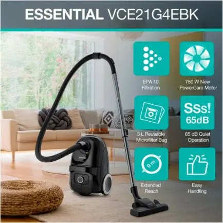 Пилосос Gorenje VCE21G4EBK