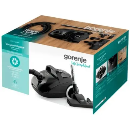 Пилосос Gorenje VCE21G4EBK