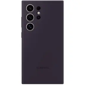 Чехол-накладка Samsung Silicone Cover для Samsung Galaxy S24 Ultra SM-S928 Dark Violet (EF-PS928TEEGWW)