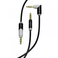 Аудіо-кабель SkyDolphin SR09 Rotate Aluminium Connector 3.5 мм - 3.5 мм (M/M)
