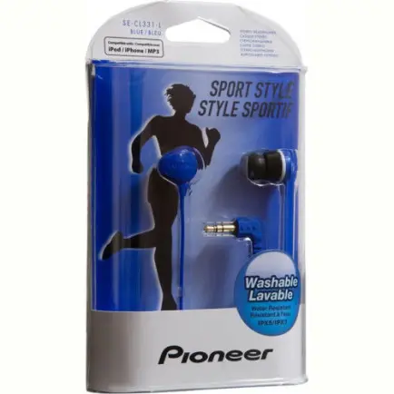 Наушники Pioneer SE-CL331 Blue (SE-CL331-L)