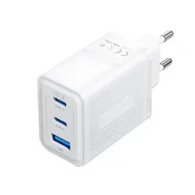 Сетевое зарядное устройство Vention GaN III PD 65W QC3.0 5A White (FERW0-EU)