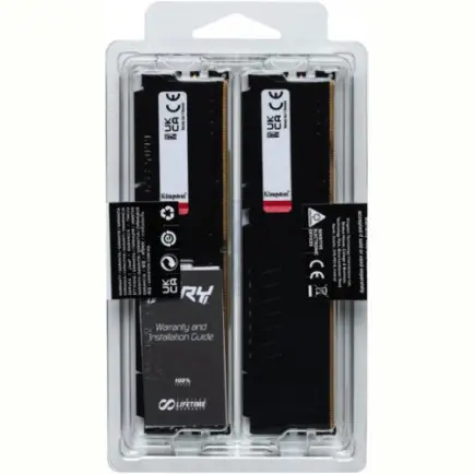 Модуль памяти DDR5 2x32GB/5200 Kingston Fury Beast Black (KF552C36BBEK2-64)