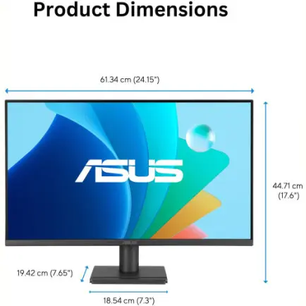 Монитор Asus 27" VA279HG (90LM04J1-B02371)