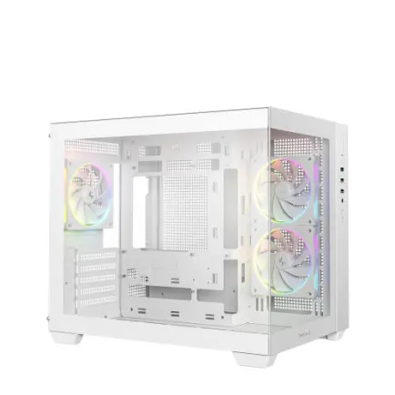 Корпус DeepCool CG330 3F White (R-CG330-WHNGM3-G)