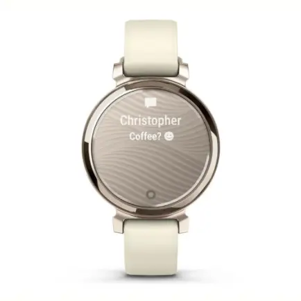 Смарт-часы Garmin Lily 2 Cream Gold with Coconut Silicone Band (010-02839-70)