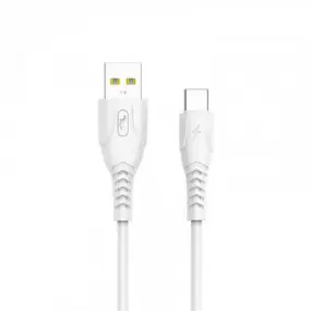 Кабель SkyDolphin S08T USB - Type-C 1м, White (USB-000562)