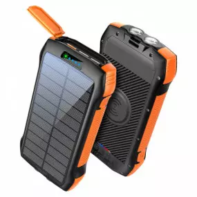 Универсальная мобильная батарея Promate SolarTank-20PDQI 20W 20000mAh Black