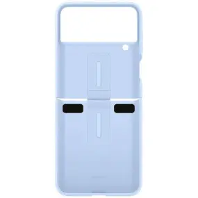 Чeхол-накладка Samsung Silicone Cover with Ring для Samsung Galaxy Flip 4 SM-F721 Arctic Blue (EF-PF721TLEGUA)