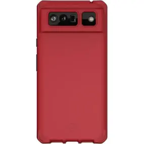 Чeхол-накладка ItSkins Hybrid Silk для Google Pixel 6 Red (GGP6-HBURN-CHRD)