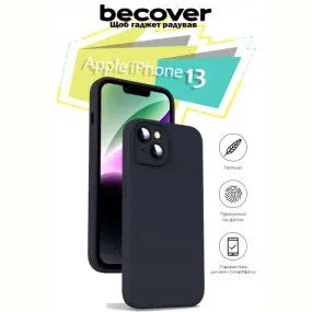 Чехол-накладка BeCover для Apple iPhone 13 Black (707147)