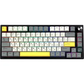 Клавіатура бездротова Epomaker TH80 SE 75% Flamingo Switch Hot-Swap (2.4G/BT/USB)