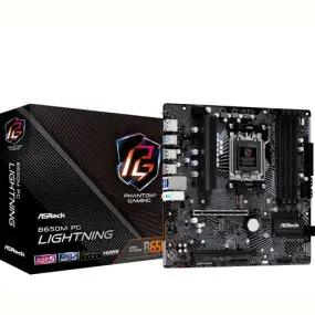 Материнская плата ASRock B650M PG Lightning Socket AM5