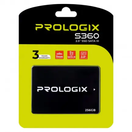 Накопичувач SSD 256GB Prologix S360 2.5" SATAIII TLC (PRO256GS360)