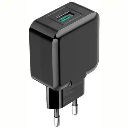Мережевий зарядний пристрій Grand-X (1xUSB 5В/2.1А)