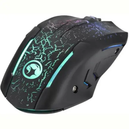 Мышь Marvo M207 7 colors-LED Black