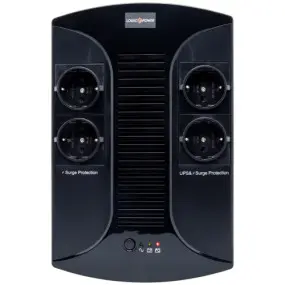Джерело безперебійного живлення 650VA-PS, Lin.int., AVR, 4 x евро, пластик