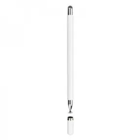Стилус универсальный Goojodoq 2 в 1 Capacitive Drawing Point Ball White (1005001792837306W)