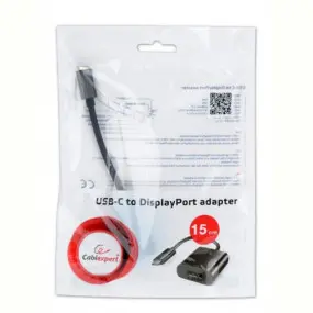 Адаптер Cablexpert USB Type-C - DisplayPort (M/F)