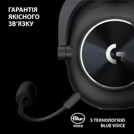 Гарнитура Logitech G Pro X2 Wireless LightSpeed Black (981-001263)