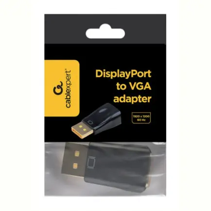 Адаптер Cablexpert DisplayPort - VGA (M/F)
