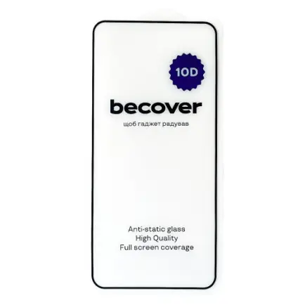 Защитное стекло BeCover для Google Pixel 8 Pro 10D Black (711492)