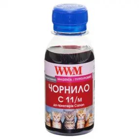 Чорнило WWM Canon CL-511С/CL-513С/CLI-521M (Magenta)