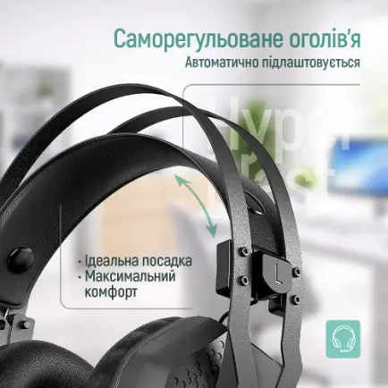 Гарнитура СolorWay Hyperblast RGB Black (CW-HPG05BK)