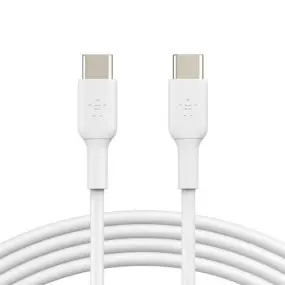 Кабель Belkin USB Type-C-USB Type-C, 1м White (CAB003BT1MWH)