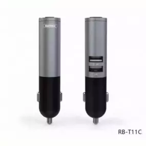 Bluetooth-гарнитура-зарядка Remax RB-T11С Black (6954851263920)