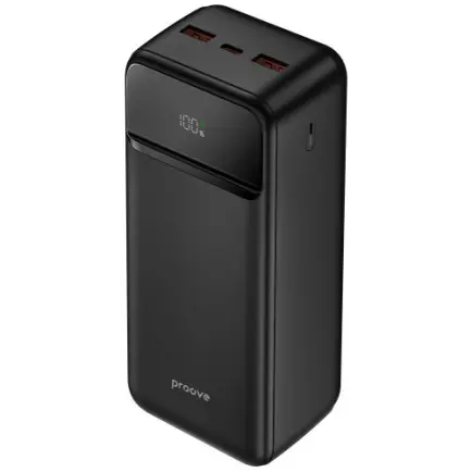 Универсальная мобильная батарея Proove Illuminator 2 22.5W 30000mAh Black (PBIP30212201)