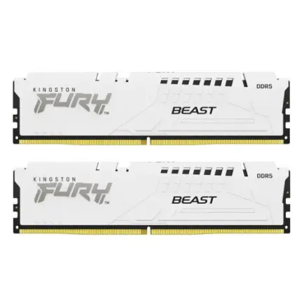 Модуль памяти DDR5 2х16GB/6000 Kingston Fury Beast White (KF560C30BWK2-32)