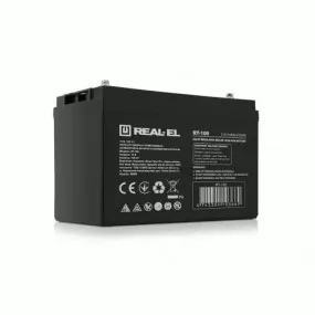Акумуляторна батарея REAL-EL 12V 100AH (EL122200001)