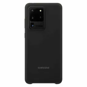 Чехол-накладка Samsung Silicone Cover для Samsung Galaxy S20 Ultra SM-G988 Black (EF-PG988TBEGRU)