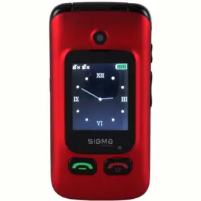 Мобильный телефон Sigma mobile Comfort 50 Shell Duo Type-C Dual Sim Red/Black (4827798212516)