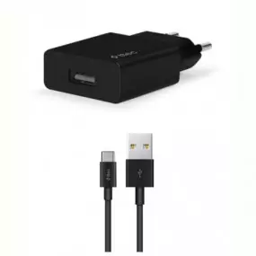 Сетевое зарядное устройство Ttec SmartCharger USB 2.1А Black (2SCS20CS)