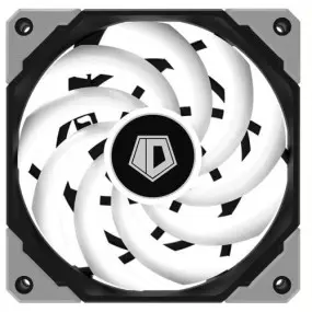 Вентилятор ID-Cooling NO-12015-XT ARGB, 120x120x15мм, 3-pin/4-pin PWM, серый с черным, белым