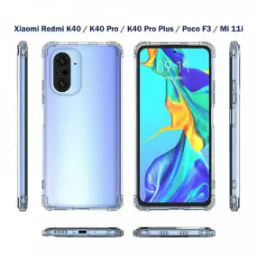 Чохол-накладка BeCover Anti-Shock для Xiaomi Redmi K40/K40 Pro/K40 Pro Plus/Poco F3/Mi 11i Clear (706974)