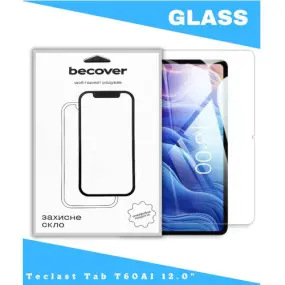 Защитное стекло BeCover для Teclast Tab T60AI 12.0" (714904)