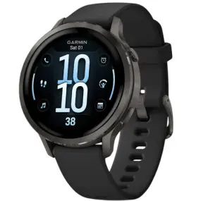 Смарт-часы Garmin Venu 4 41mm Black with Black Silicone (010-03013-42)