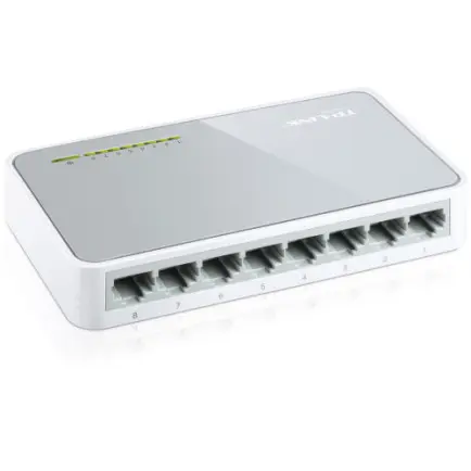 Коммутатор TP-Link TL-SF1008D (8х10/100 Мбит, настольный)