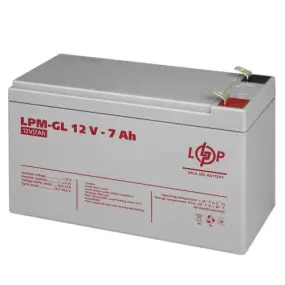 Акумуляторна батарея LogicPower 12V 7AH (LPM-GL 12 - 7 AH)