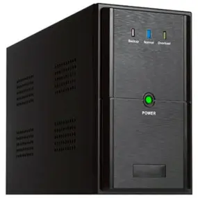 ИБП FrimeCom SL-600L, Line Int., AVR, 1 x евро, металл (под внеш. АКБ, с правильной синусоидой)
