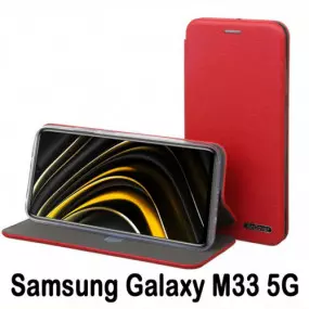 Чeхол-книжка BeCover Exclusive для Samsung Galaxy M33 5G SM-M336 Burgundy Red (707943)