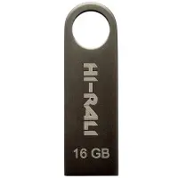 Флеш-накопитель USB 16GB Hi-Rali Shuttle Series Black (HI-16GBSHBK)