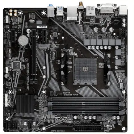 Материнская плата Gigabyte A520M DS3H AC Socket AM4