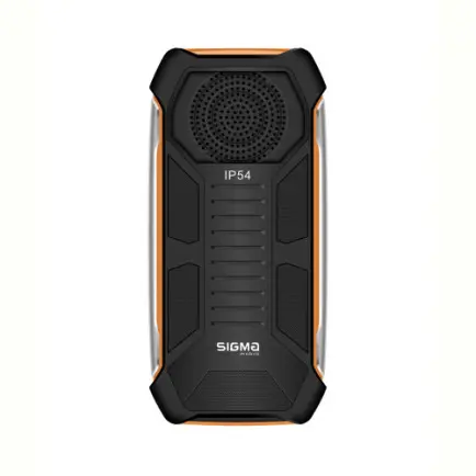 Мобiльний телефон Sigma mobile X-style 323 Rain Black/Orange (4827798885727)