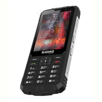 Мобільний телефон Sigma mobile X-treme PM68 Dual Sim Black (4827798686911)