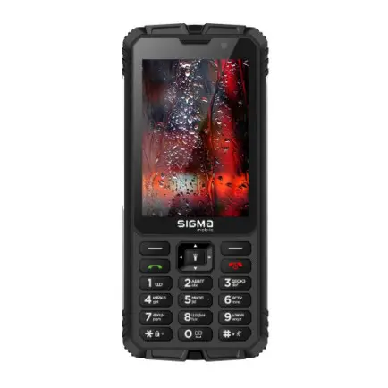 Мобільний телефон Sigma mobile X-treme PM68 Dual Sim Black (4827798686911)